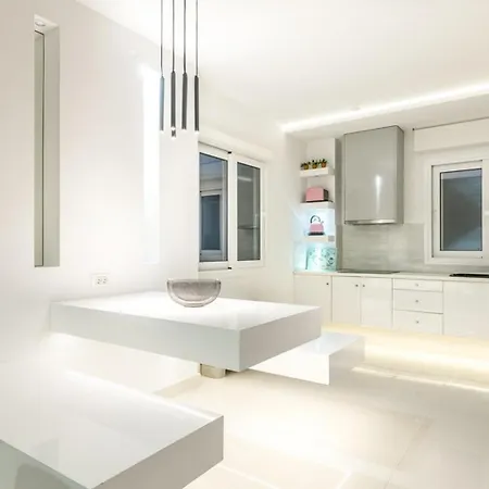 Luxury Cavo Mare Meltemi With Private Pool&jacuzzi Villa Plános