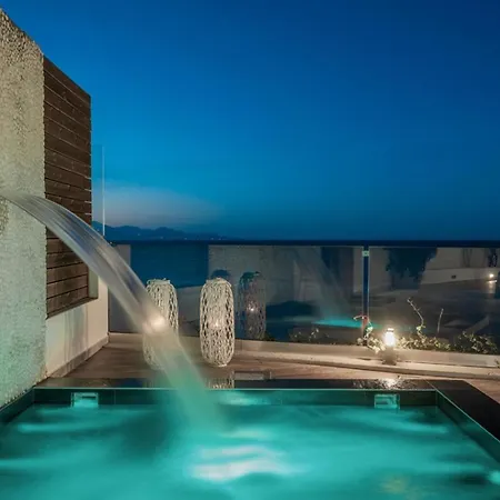 Luxury Cavo Mare Meltemi With Private Pool&jacuzzi Plános